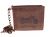GreenBurry Vintage Leather Biker Wallet with Chain