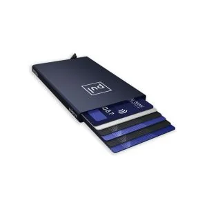 ZEN Pop Up Aluminum RFID Card Holder Grey