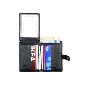 A. Eriksson Åva Small Leather Wallet with RFID Protection