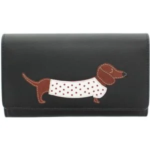 Mala leather purse - Sausage Dog