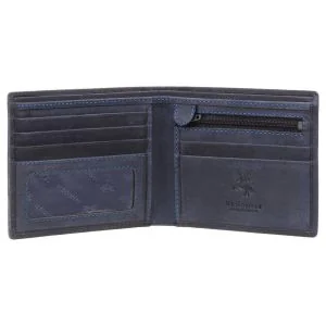 Visconti Wallet Hunter Shield Blue