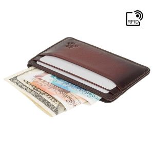 Visconti Evan Leather Card Holder Wallet