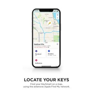KeySmart iPro - Find Your Lost Keys with Trackable Key Organizer