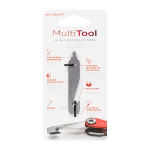 KeySmart Key Chain MultiTool - 5-in-1 Multi Purpose Keychain Tool