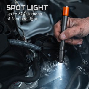 NEBO Inspector 500+ LED Pen Light, Rechargeable