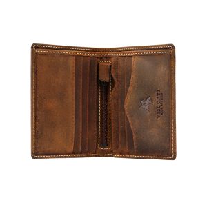 Visconti Leather Wallet Arrow Hunter - Compact & Anti-RFID