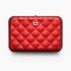 Ögon Designs Quilted Button Card Case Red