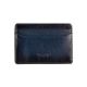 Visconti Evan Leather Card Holder Wallet Blue