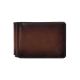 Visconti Miles Slim Leather Card Wallet with Money Clip 
