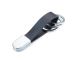 Twister Style Keychain with Rounded Twist-Lock Midnight Black