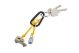 Keyring Camping with Camper, carabiner and Oil lamp