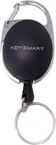 KeySmart Retractable Carabiner - Belt Clip Key Ring Multipurpose Badge Holder