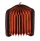 Mala Leather Origin Concertina Card Holder with Zip Brown