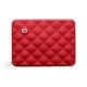 Quilted passport red