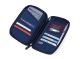 Safe Flight Travel Document Organizer with RFID Protection Blue